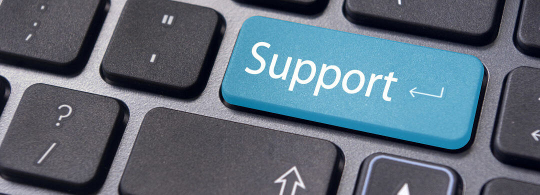 support button on keyboard