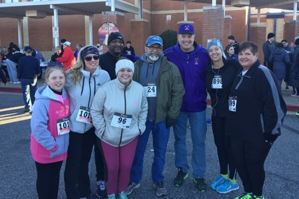 employees at Will to Live 5k 2017