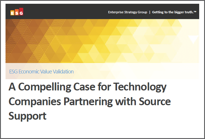 A Compelling Case for Technology Companies Partnering with Source Support